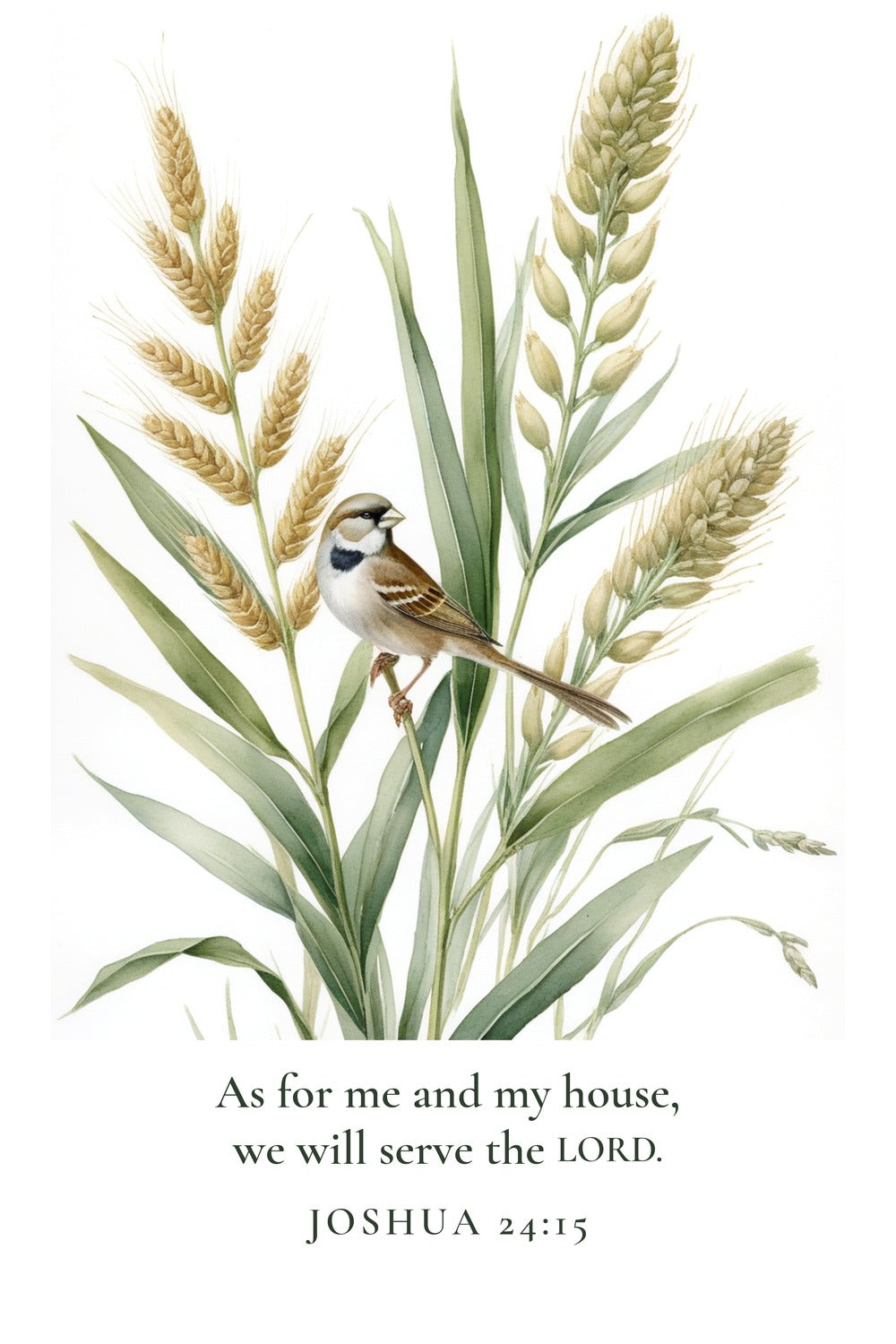 As for Me and My House Canvas
