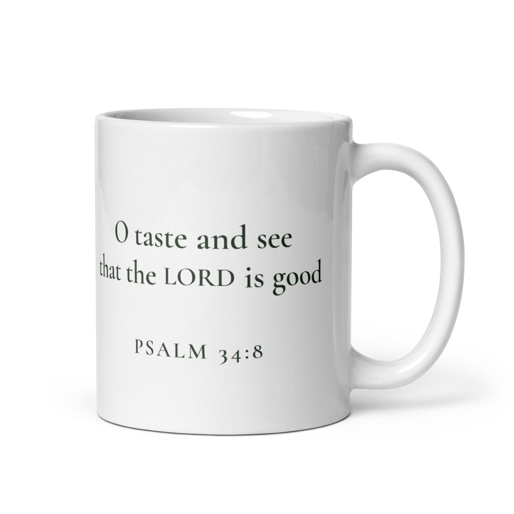 O Taste and See Lily and Sparrow Mug